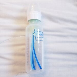 Dr. Brown's Baby Bottle with Blue Accents